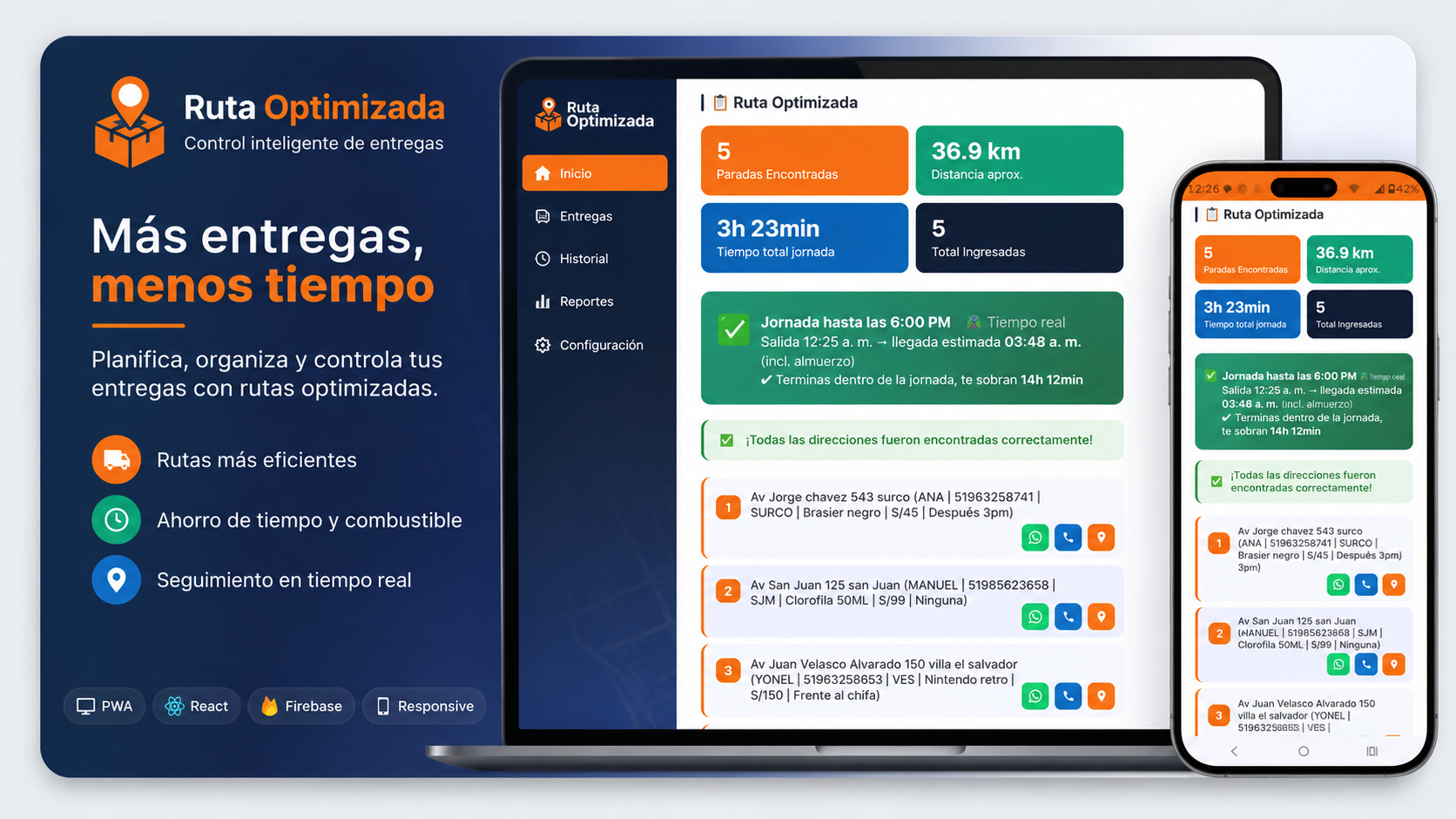Captura de Entregas