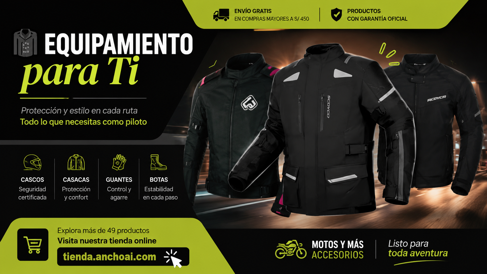 Captura de Tienda Motos y Más
